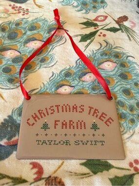 Taylor Swift Christmas Tree Farm Holiday Ornament